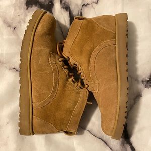 UGG Tan Ankle Boots